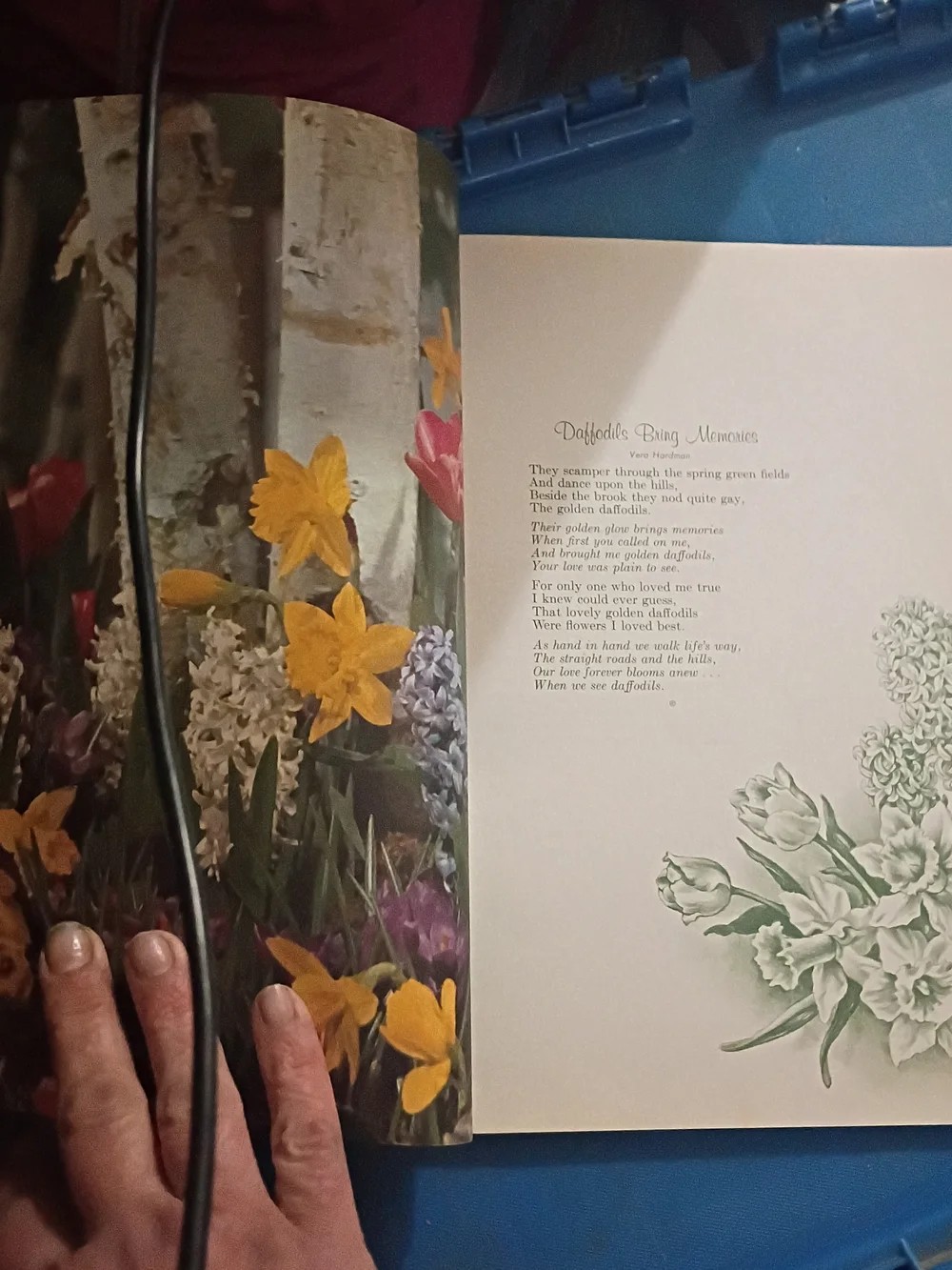 Easter Ideals White Lily Decorative Coffee Table Book